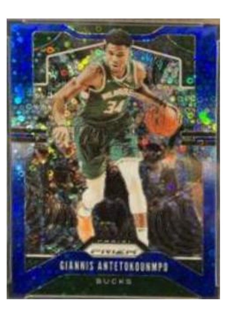 2019-20 Panini Prizm Base Set Giannis Antetokounmpo #152 card