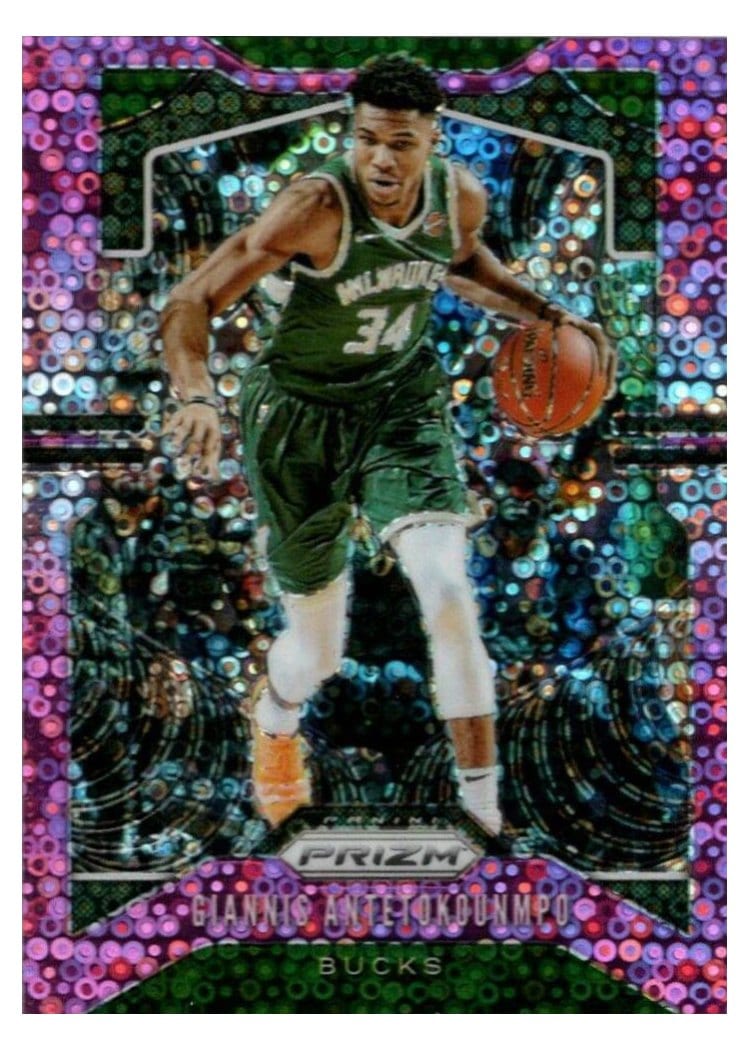 2019-20 Panini Prizm Base Set Giannis Antetokounmpo #152 card