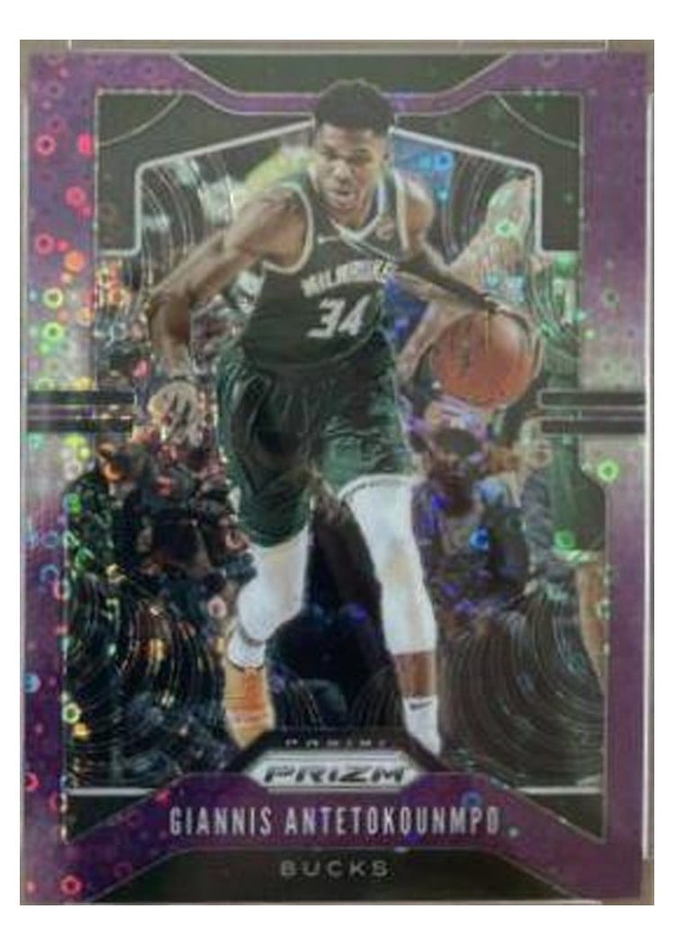 2019-20 Panini Prizm Base Set Giannis Antetokounmpo #152 card