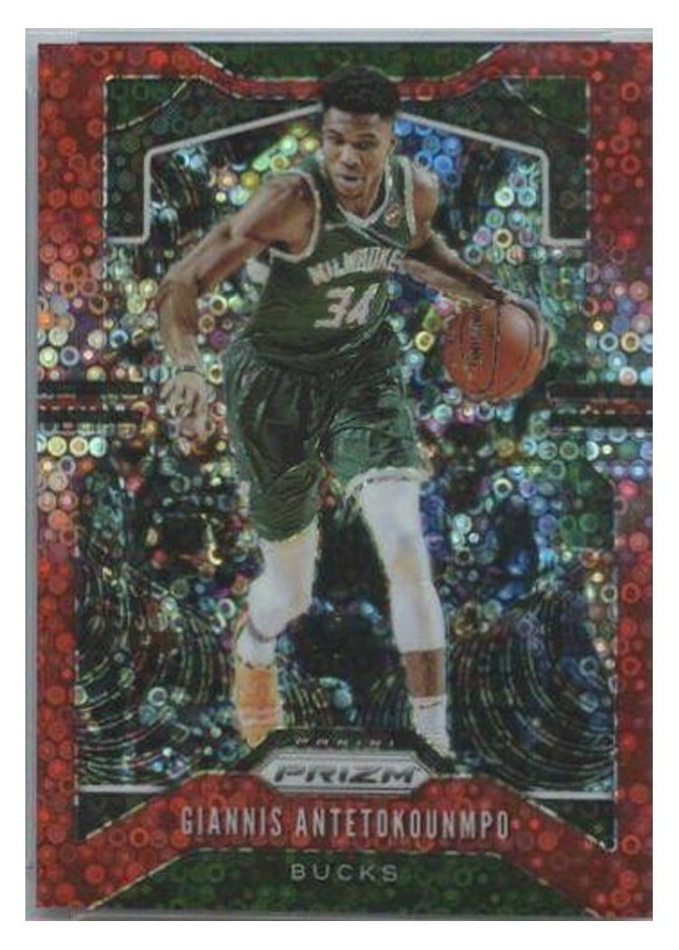2019-20 Panini Prizm Base Set Giannis Antetokounmpo #152 card