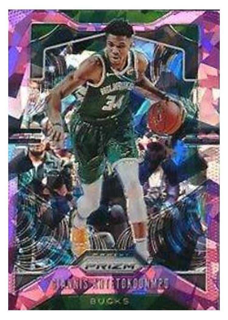 2019-20 Panini Prizm Base Set Giannis Antetokounmpo #152 card