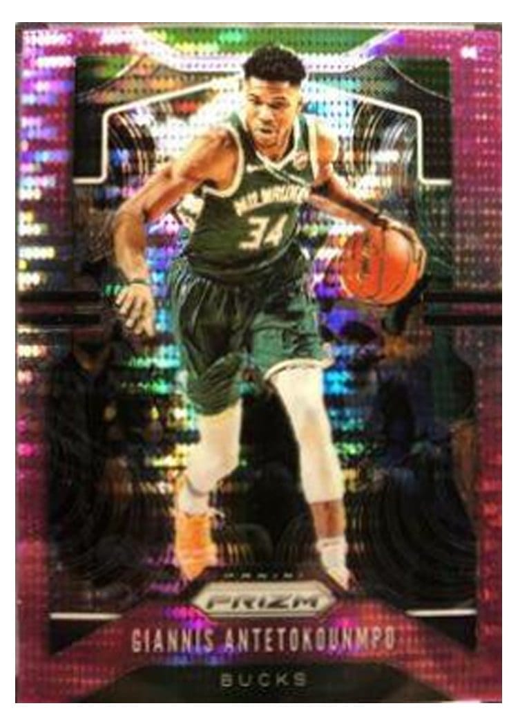 2019-20 Panini Prizm Base Set Giannis Antetokounmpo #152 card