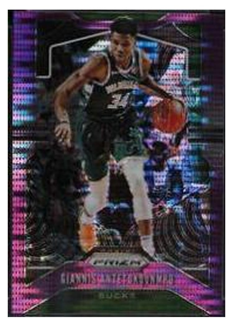2019-20 Panini Prizm Base Set Giannis Antetokounmpo #152 card