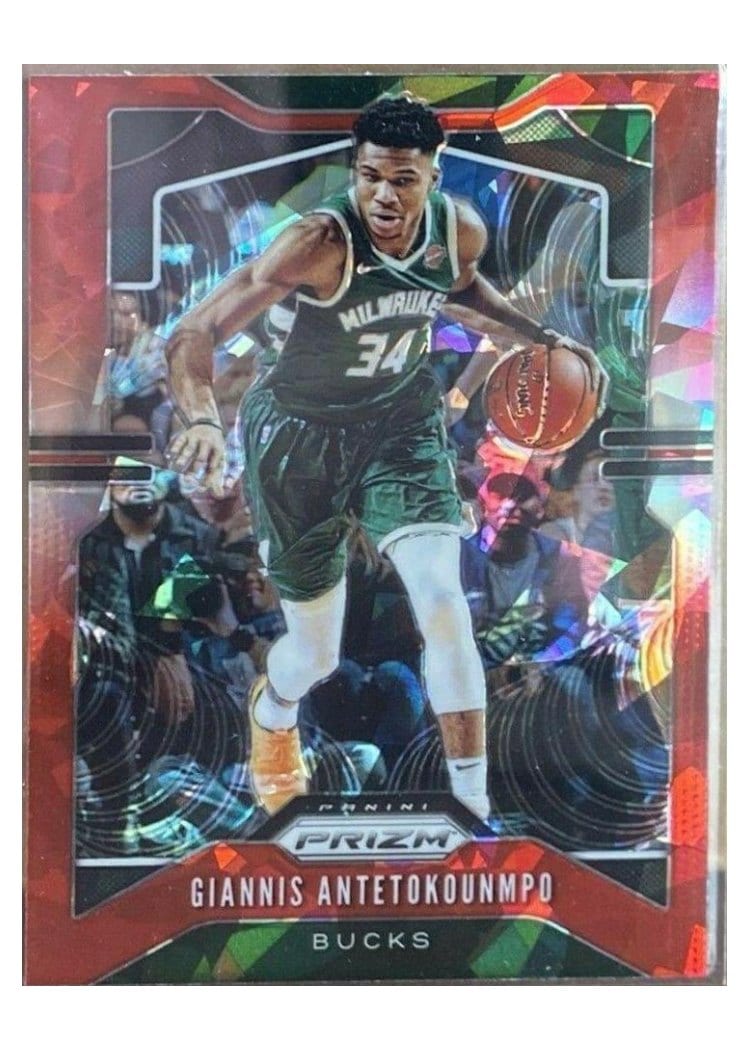 2019-20 Panini Prizm Base Set Giannis Antetokounmpo #152 card