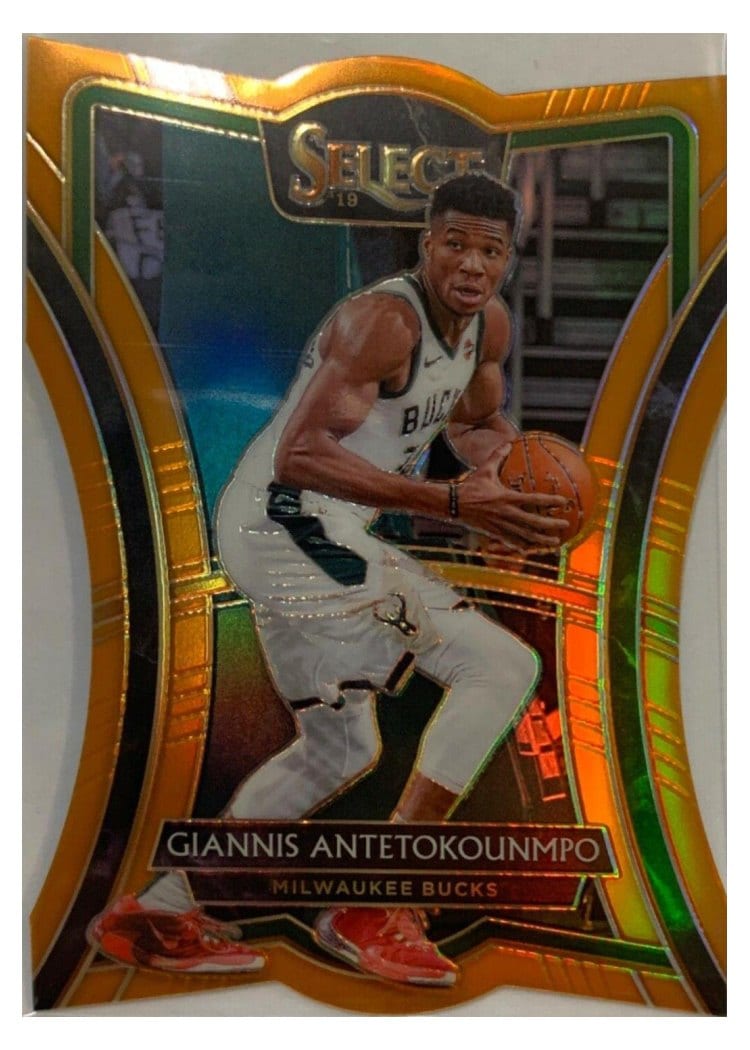 2019-20 Panini Select Base Set Giannis Antetokounmpo #148 card