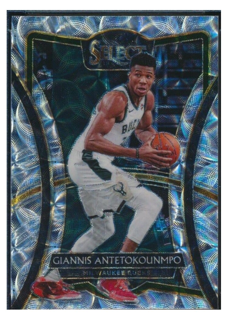 2019-20 Panini Select Base Set Giannis Antetokounmpo #148 card