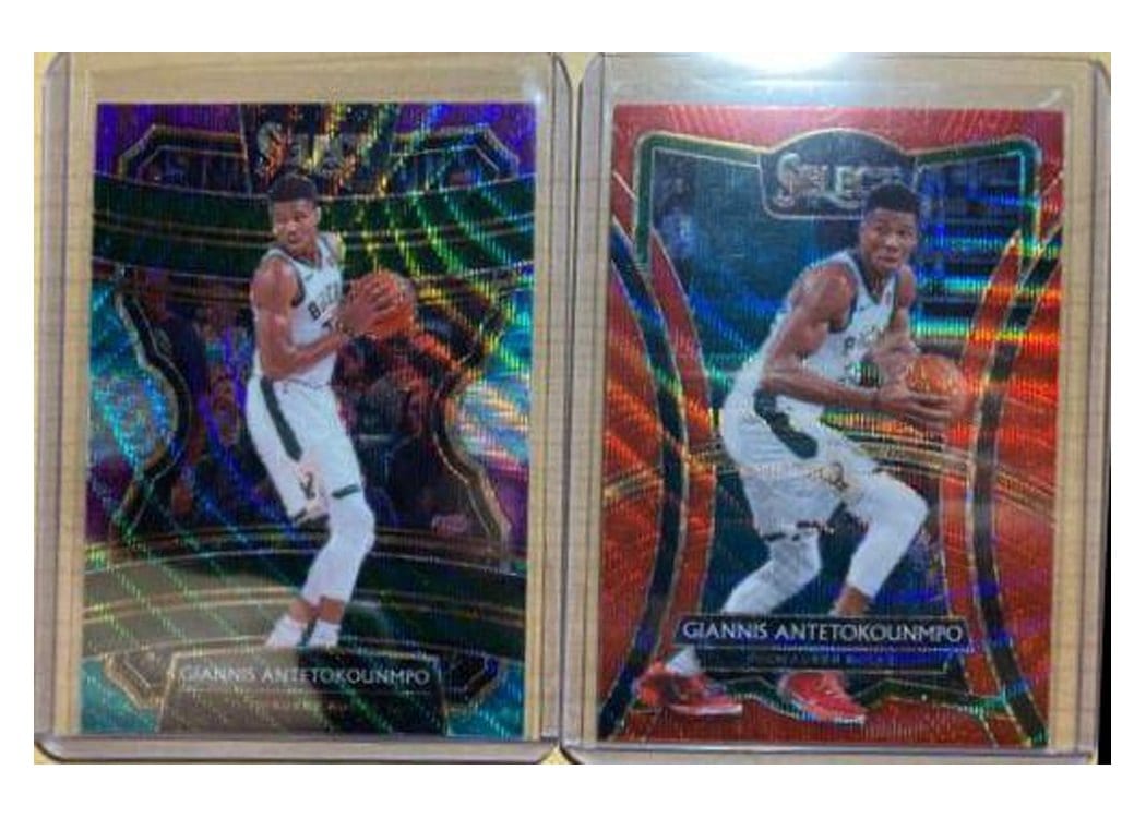 2019-20 Panini Select Base Set Giannis Antetokounmpo #148 card