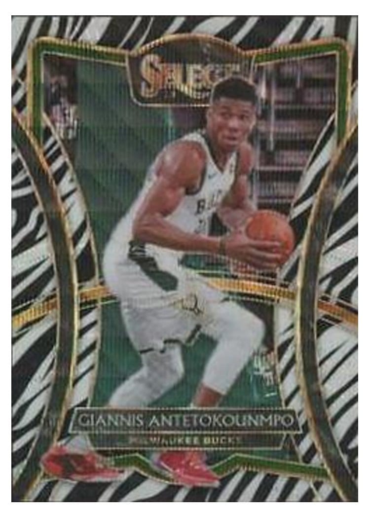 2019-20 Panini Select Base Set Giannis Antetokounmpo #148 card