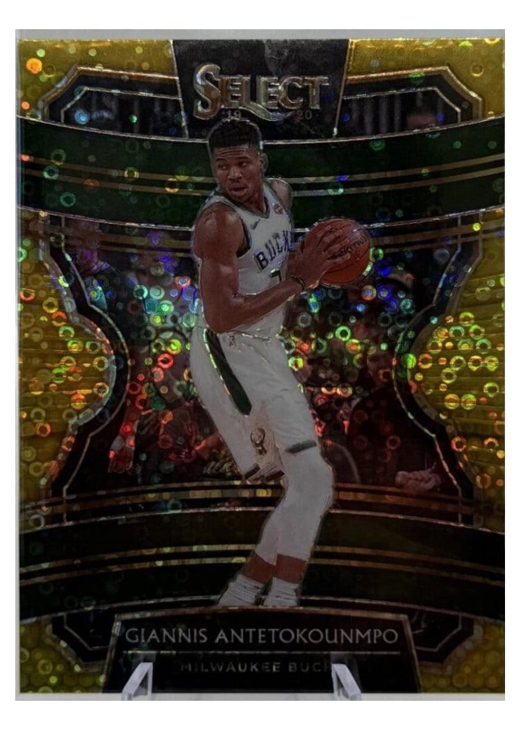 2019-20 Panini Select Base Set Giannis Antetokounmpo #22 card