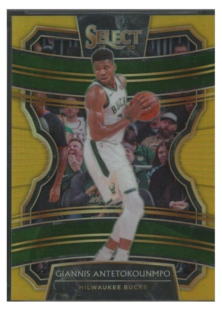 2019-20 Panini Select Base Set Giannis Antetokounmpo #22 card