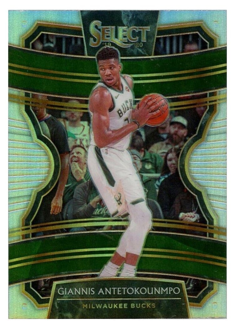 2019-20 Panini Select Base Set Giannis Antetokounmpo #22 card