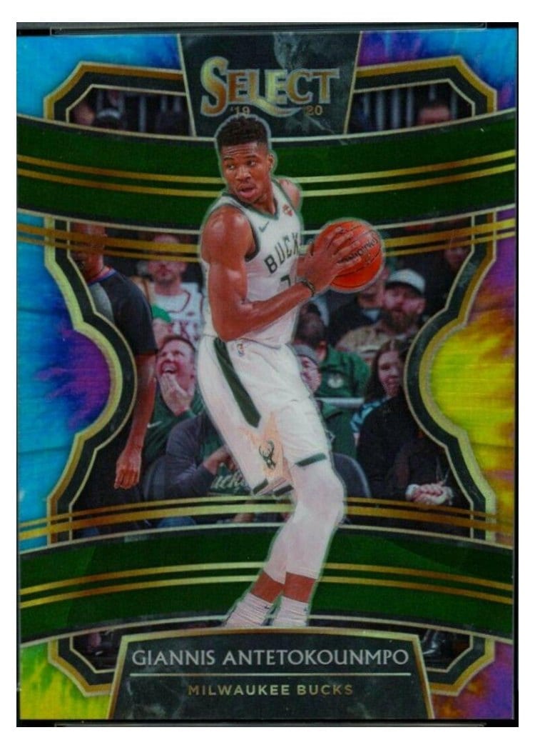 2019-20 Panini Select Base Set Giannis Antetokounmpo #22 card