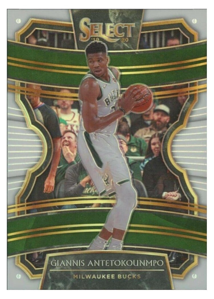 2019-20 Panini Select Base Set Giannis Antetokounmpo #22 card