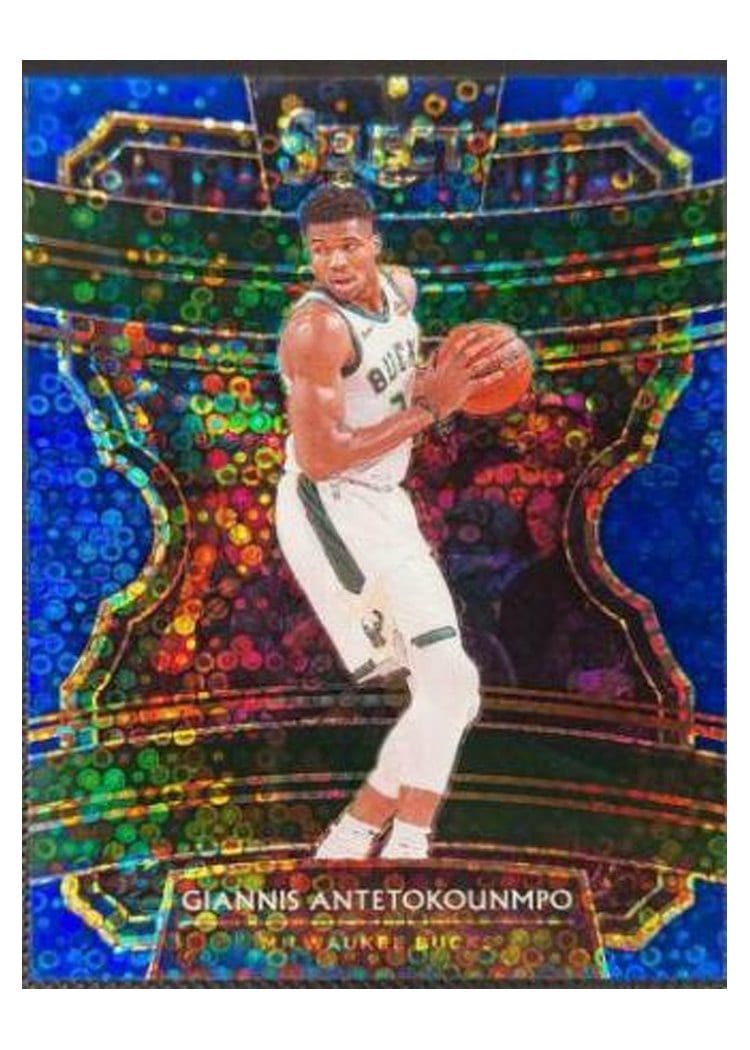 2019-20 Panini Select Base Set Giannis Antetokounmpo #22 card