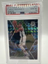 2019 Panini Mosaic Giannis Antetokounmpo #75 card