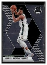 2019 Panini Mosaic Giannis Antetokounmpo #75 card