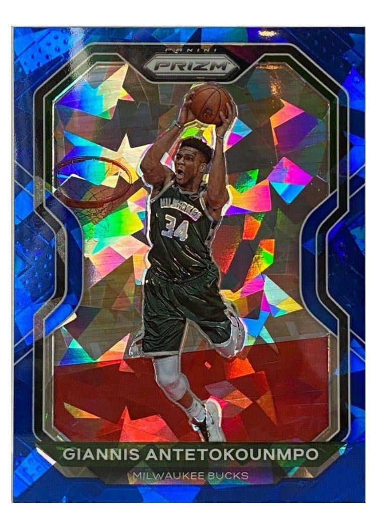 2020-21 Panini Prizm Base Set Giannis Antetokounmpo #111 card