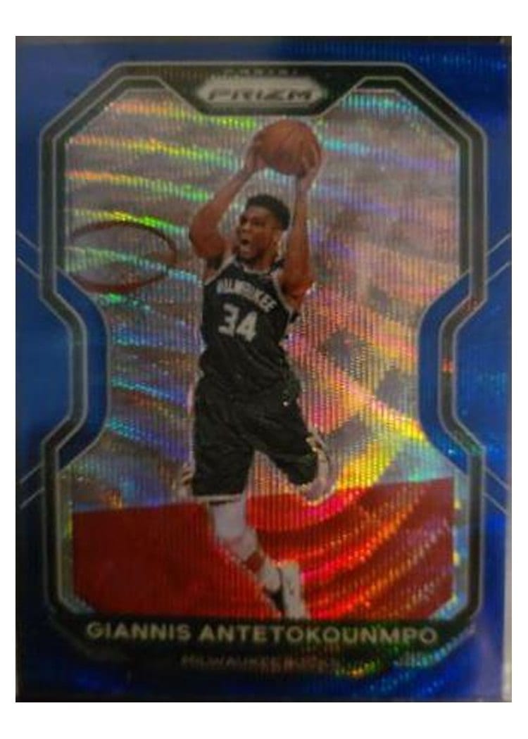 2020-21 Panini Prizm Base Set Giannis Antetokounmpo #111 card