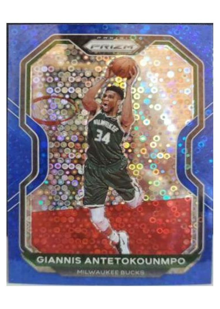 2020-21 Panini Prizm Base Set Giannis Antetokounmpo #111 card