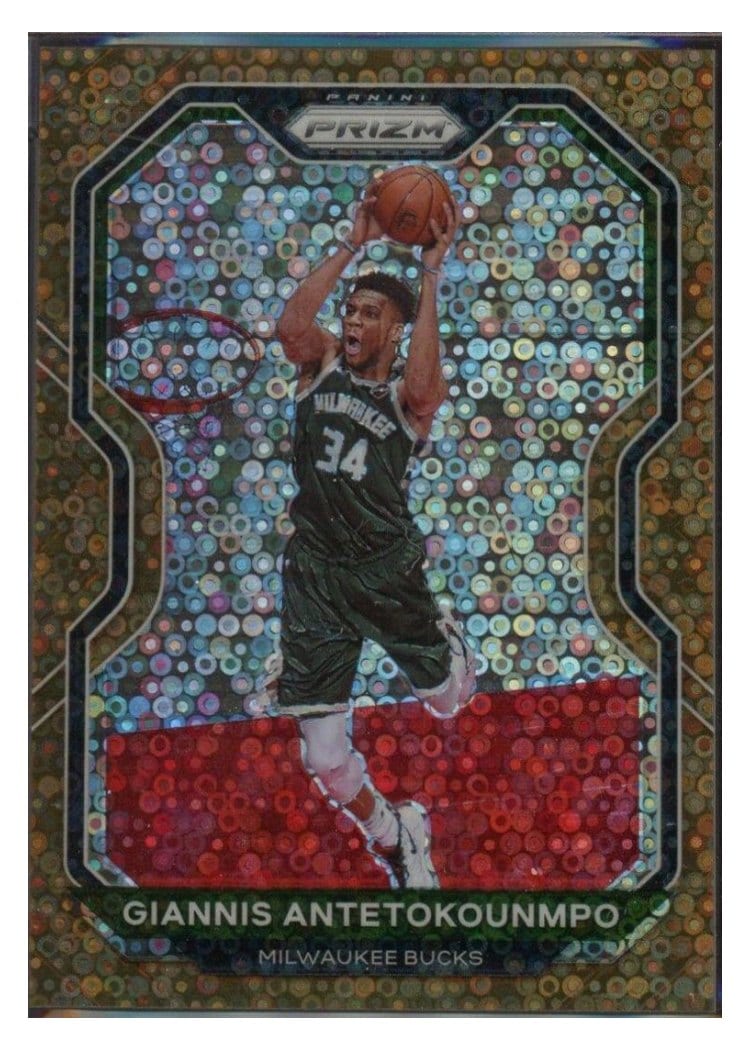 2020-21 Panini Prizm Base Set Giannis Antetokounmpo #111 card