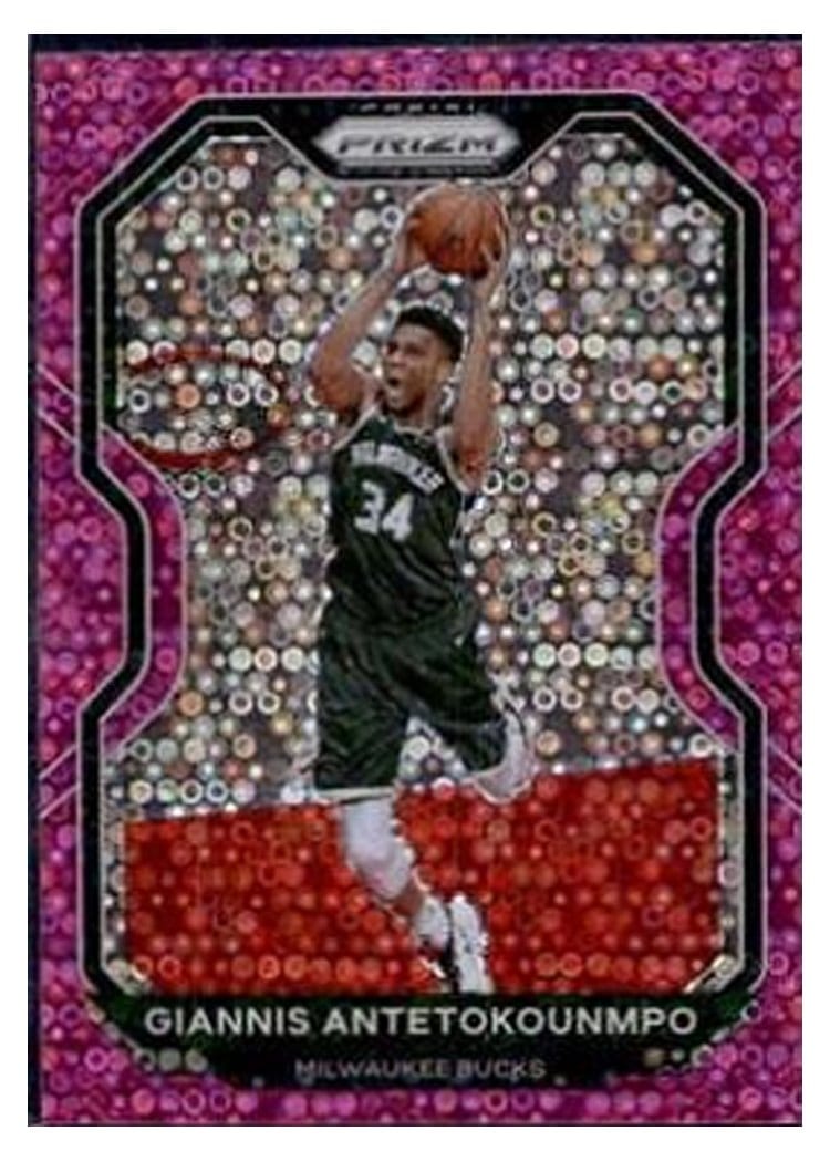 2020-21 Panini Prizm Base Set Giannis Antetokounmpo #111 card