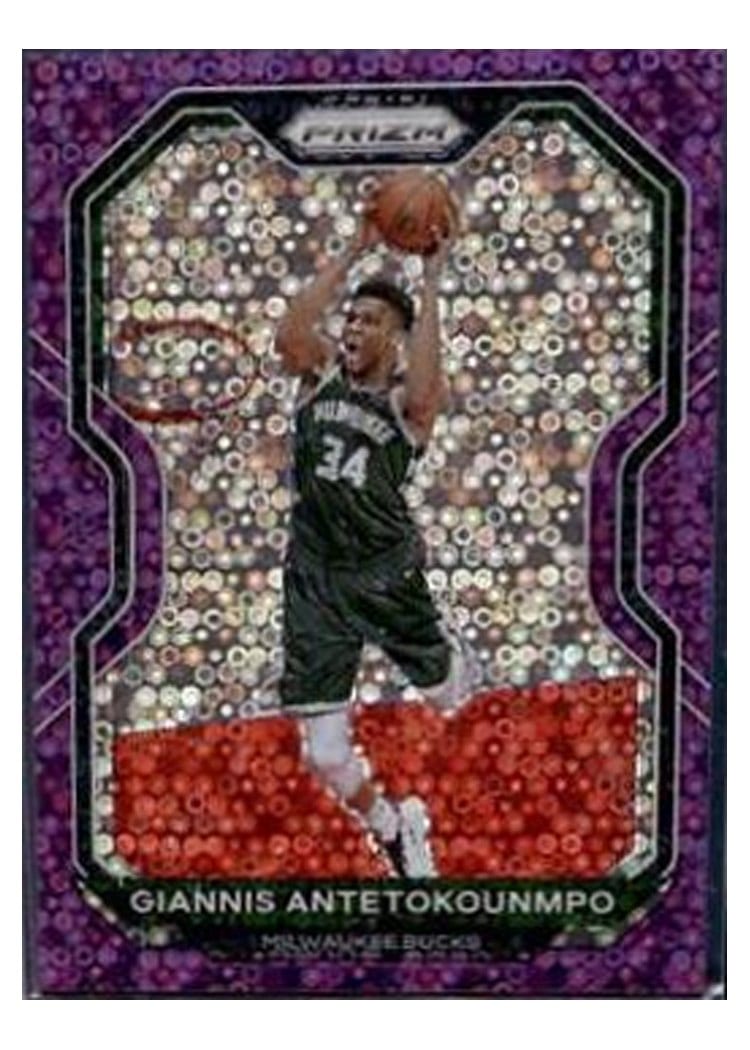 2020-21 Panini Prizm Base Set Giannis Antetokounmpo #111 card