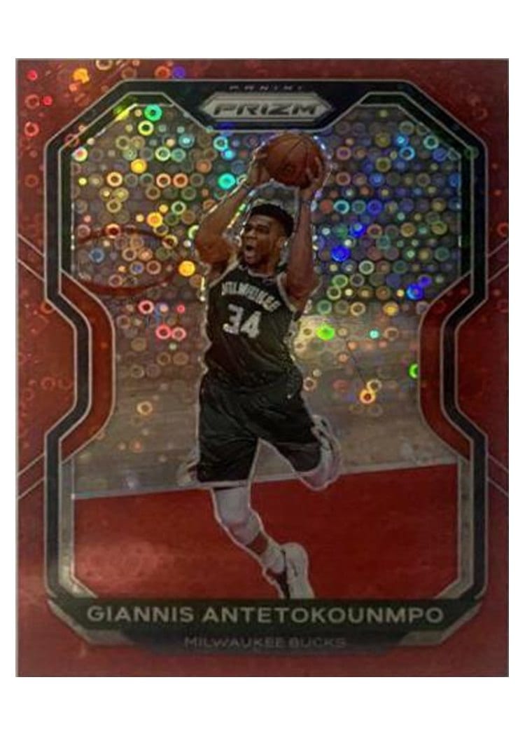 2020-21 Panini Prizm Base Set Giannis Antetokounmpo #111 card