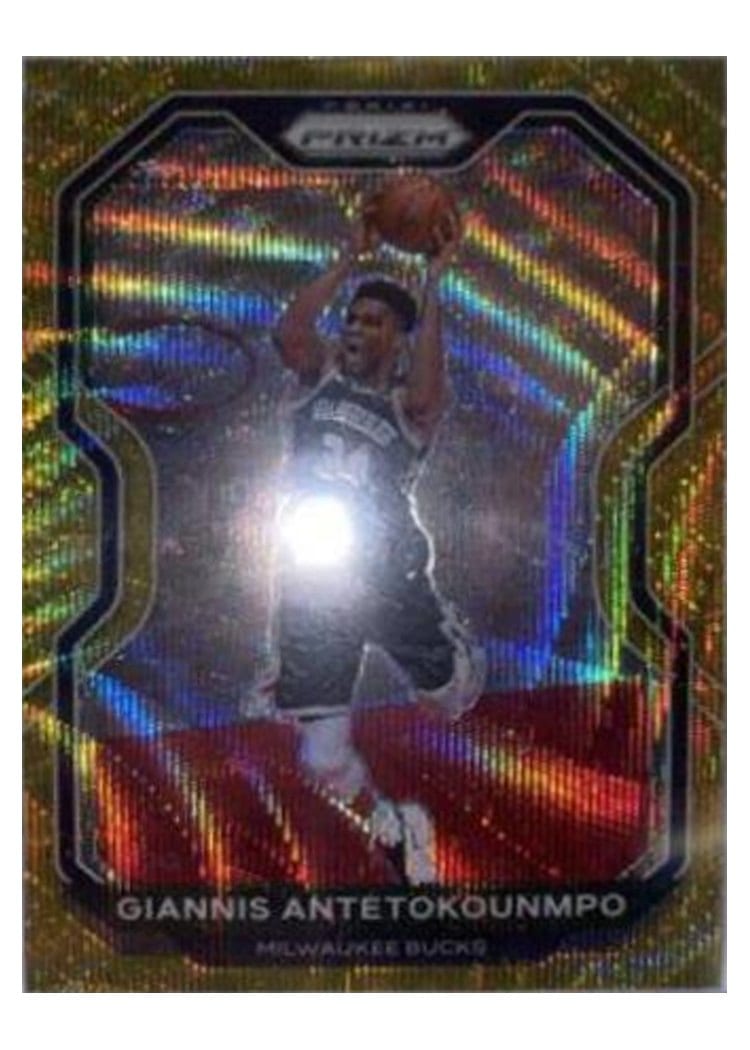 2020-21 Panini Prizm Base Set Giannis Antetokounmpo #111 card