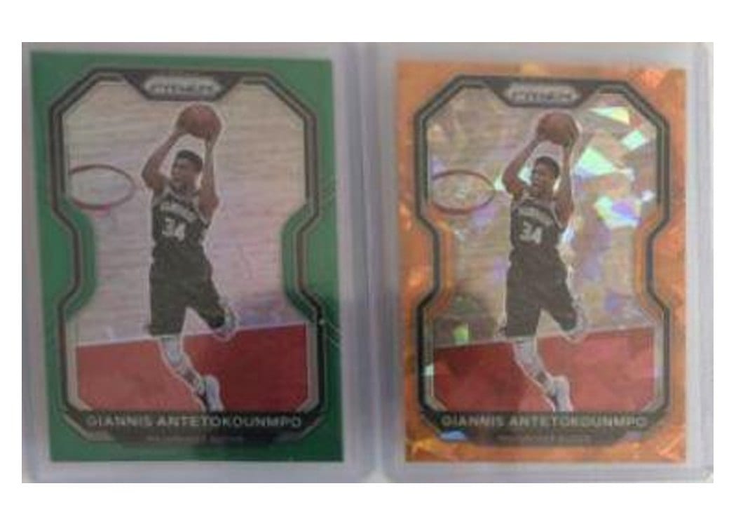 2020-21 Panini Prizm Base Set Giannis Antetokounmpo #111 card