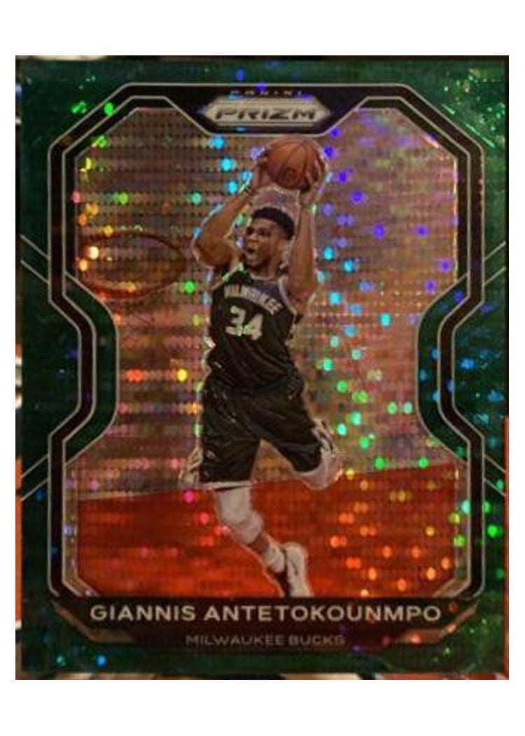 2020-21 Panini Prizm Base Set Giannis Antetokounmpo #111 card