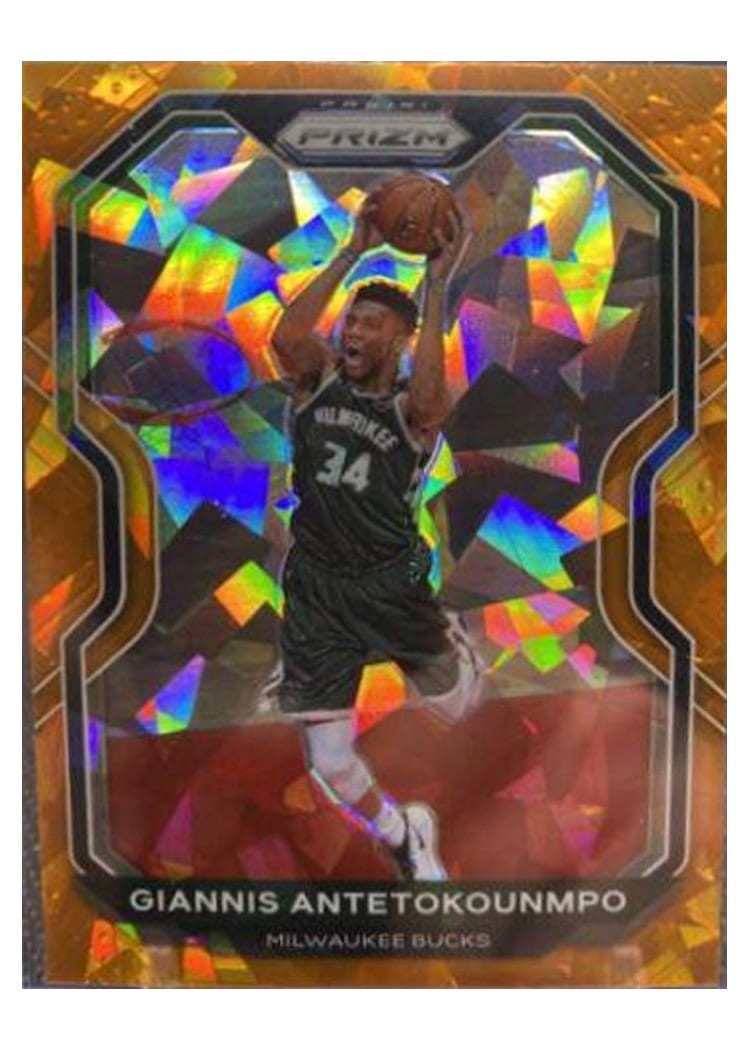 2020-21 Panini Prizm Base Set Giannis Antetokounmpo #111 card