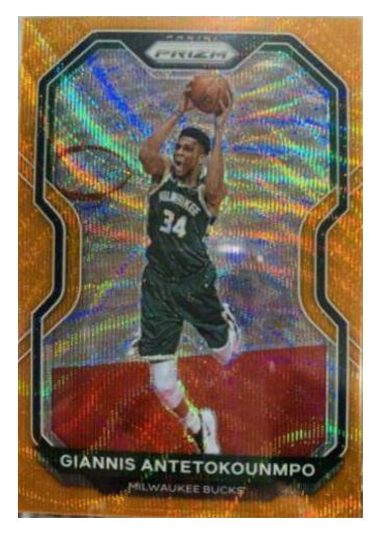 2020-21 Panini Prizm Base Set Giannis Antetokounmpo #111 card