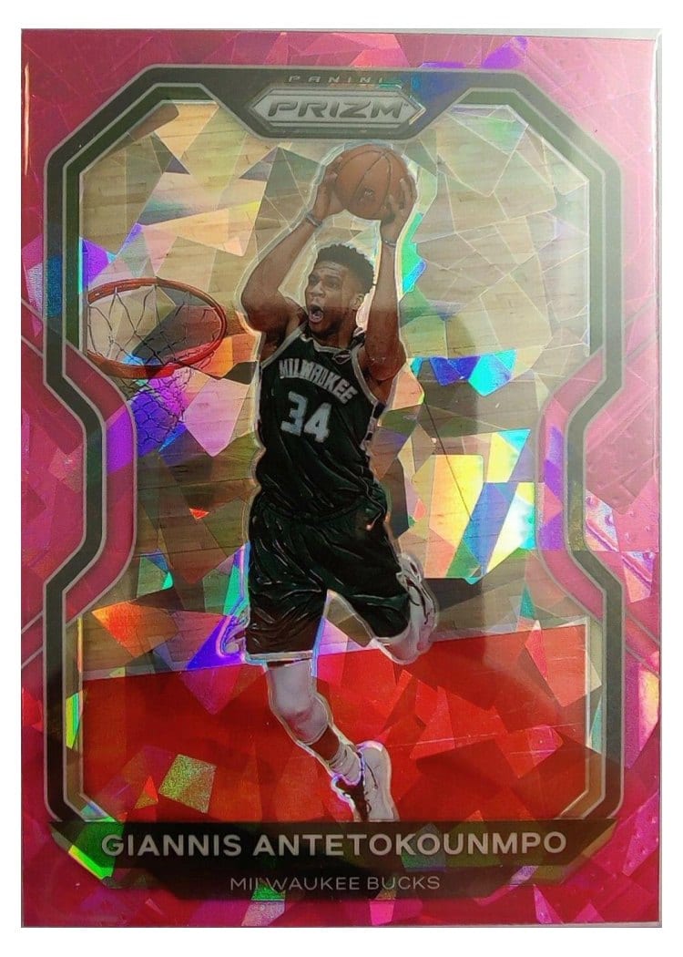 2020-21 Panini Prizm Base Set Giannis Antetokounmpo #111 card