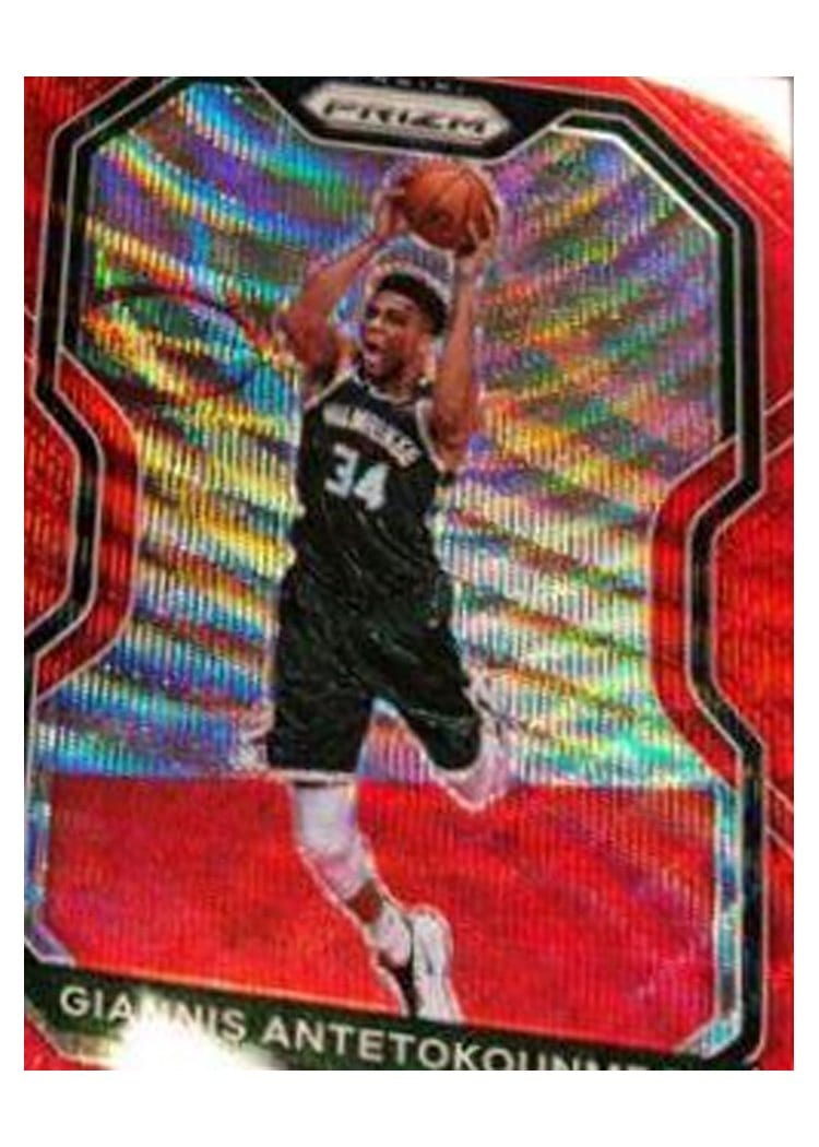 2020-21 Panini Prizm Base Set Giannis Antetokounmpo #111 card
