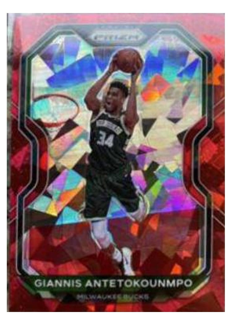 2020-21 Panini Prizm Base Set Giannis Antetokounmpo #111 card
