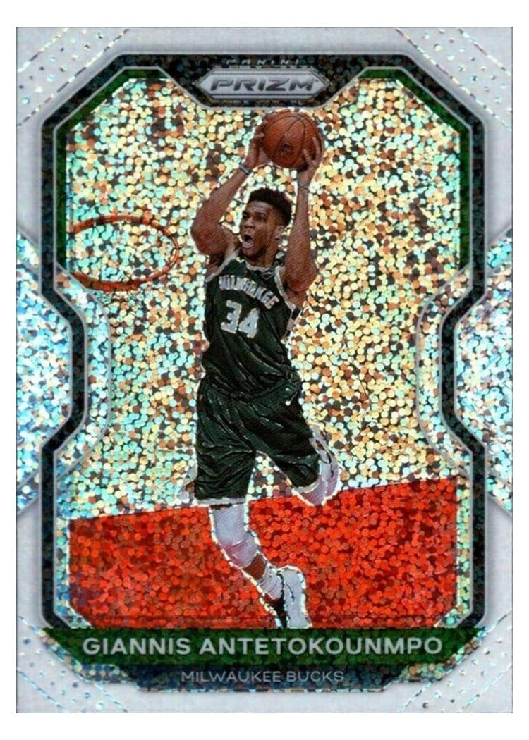 2020-21 Panini Prizm Base Set Giannis Antetokounmpo #111 card