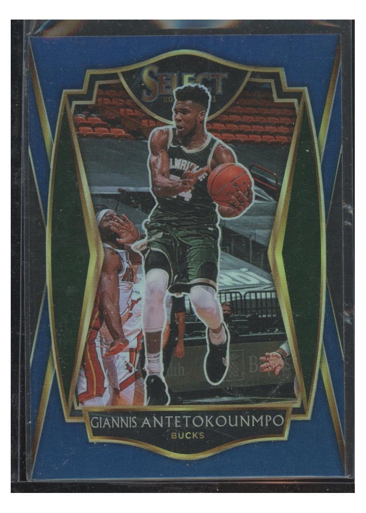 2020-21 Panini Select Base Set Giannis Antetokounmpo #117 card