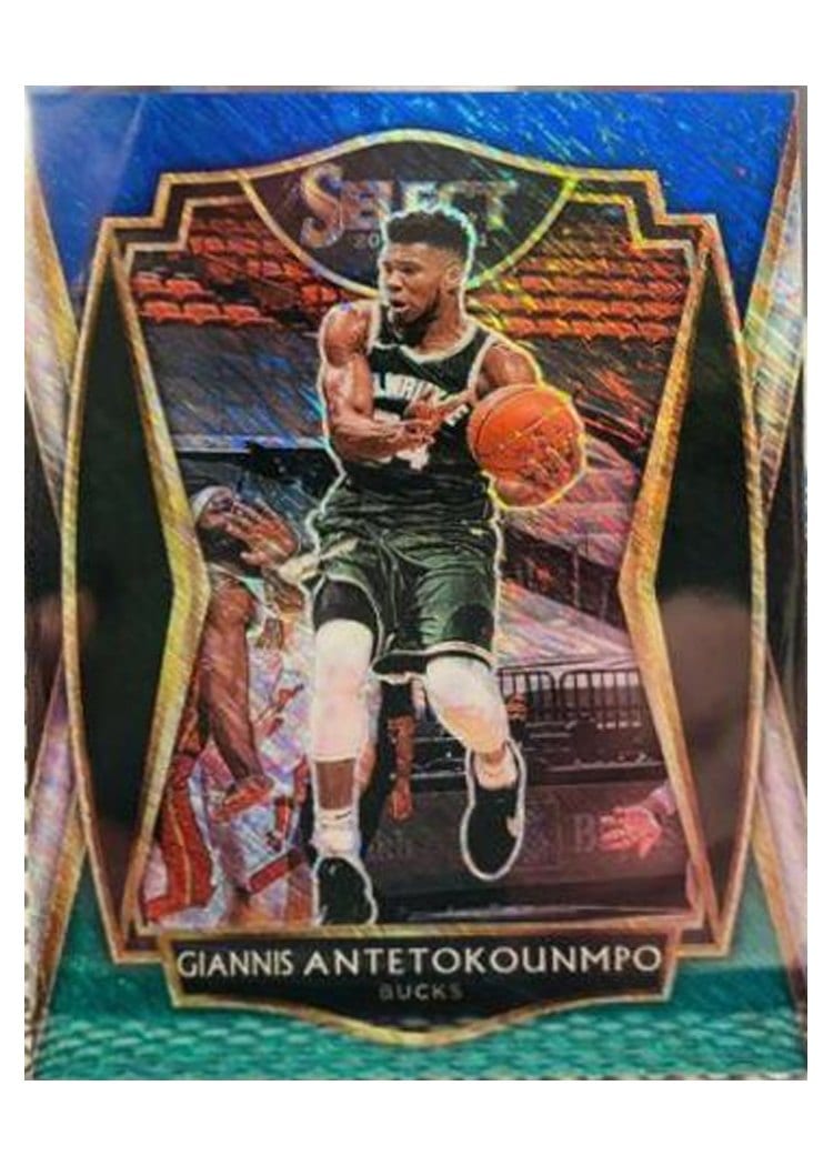 2020-21 Panini Select Base Set Giannis Antetokounmpo #117 card