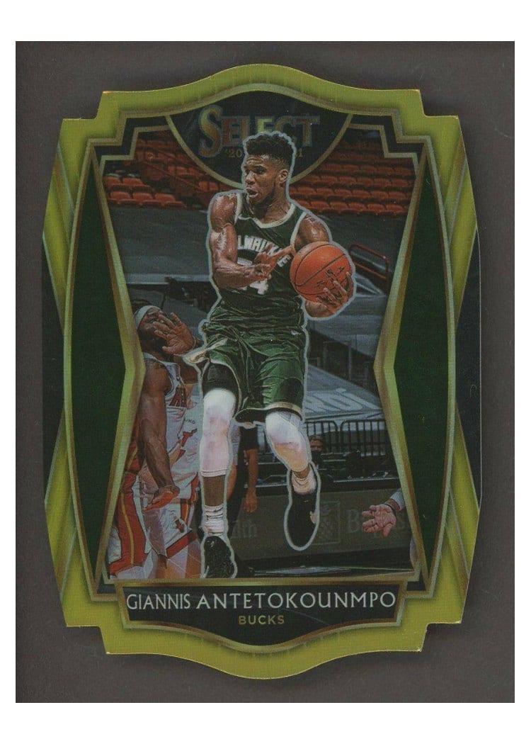 2020-21 Panini Select Base Set Giannis Antetokounmpo #117 card