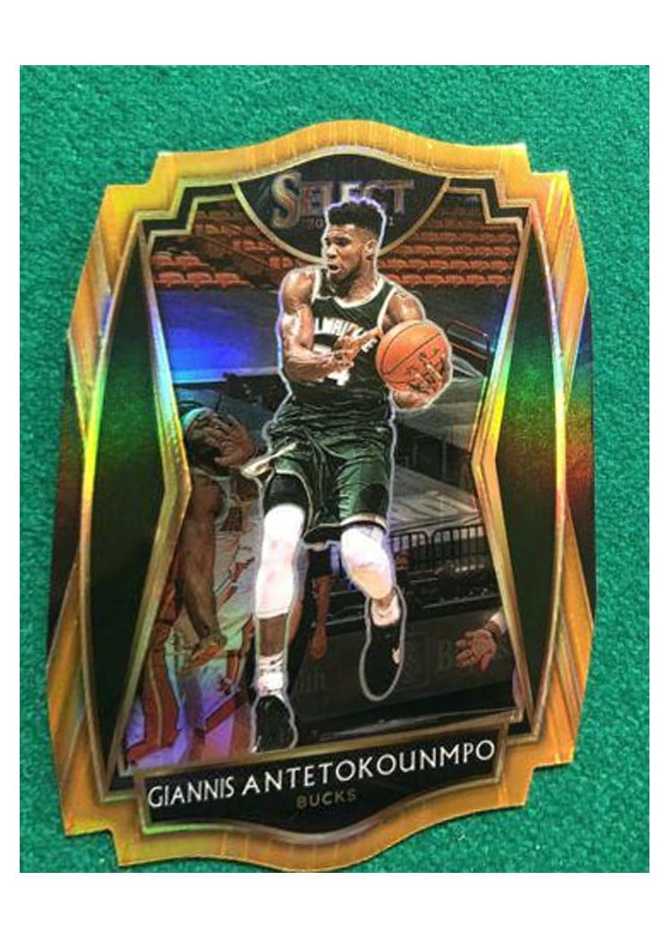 2020-21 Panini Select Base Set Giannis Antetokounmpo #117 card