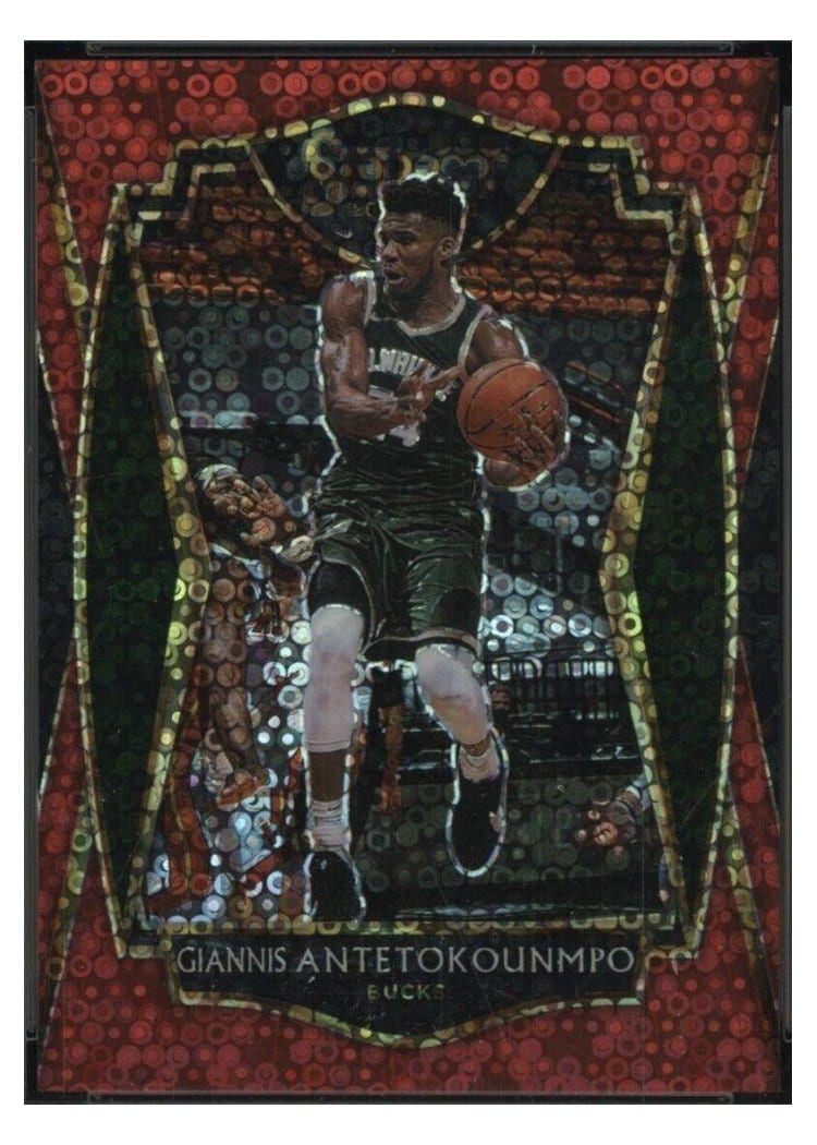 2020-21 Panini Select Base Set Giannis Antetokounmpo #117 card