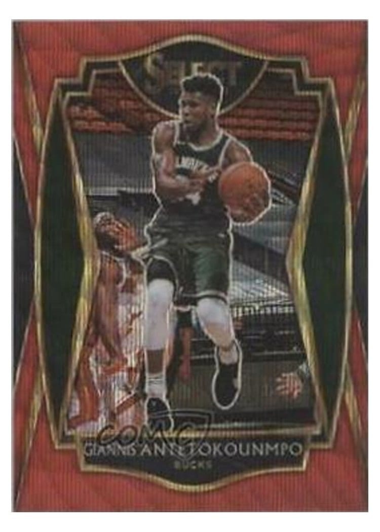 2020-21 Panini Select Base Set Giannis Antetokounmpo #117 card
