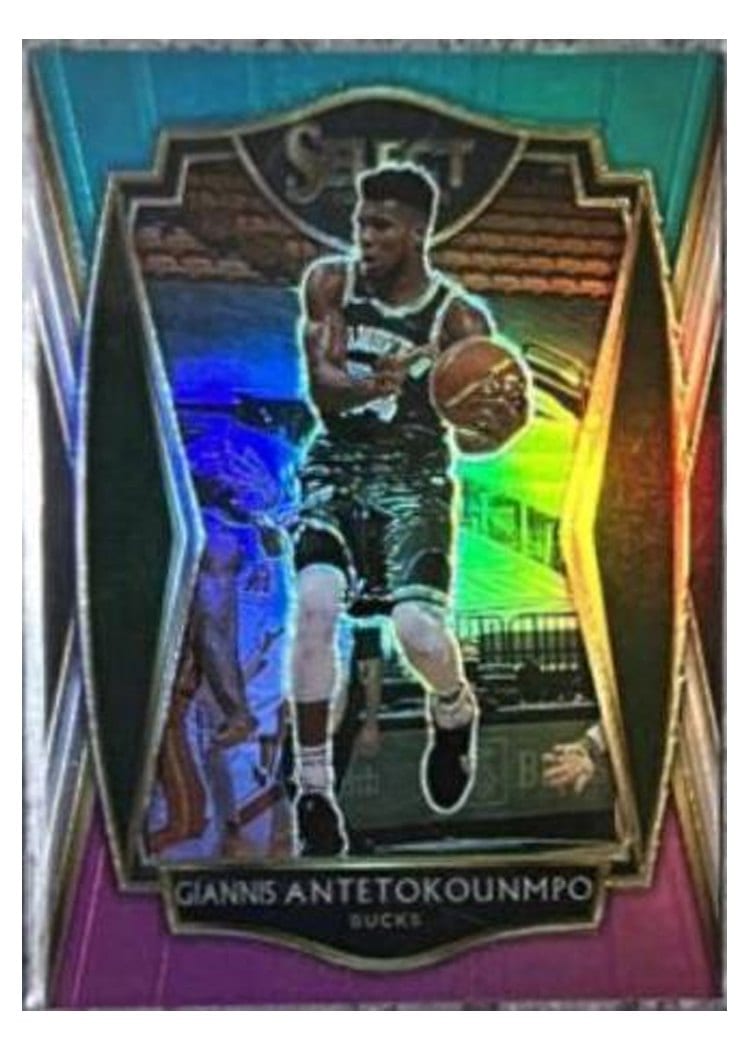 2020-21 Panini Select Base Set Giannis Antetokounmpo #117 card