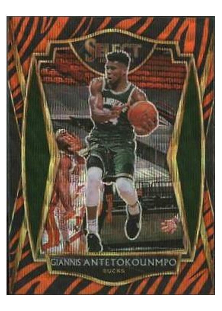 2020-21 Panini Select Base Set Giannis Antetokounmpo #117 card