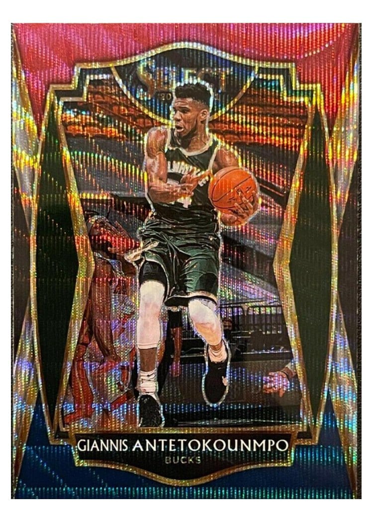 2020-21 Panini Select Base Set Giannis Antetokounmpo #117 card