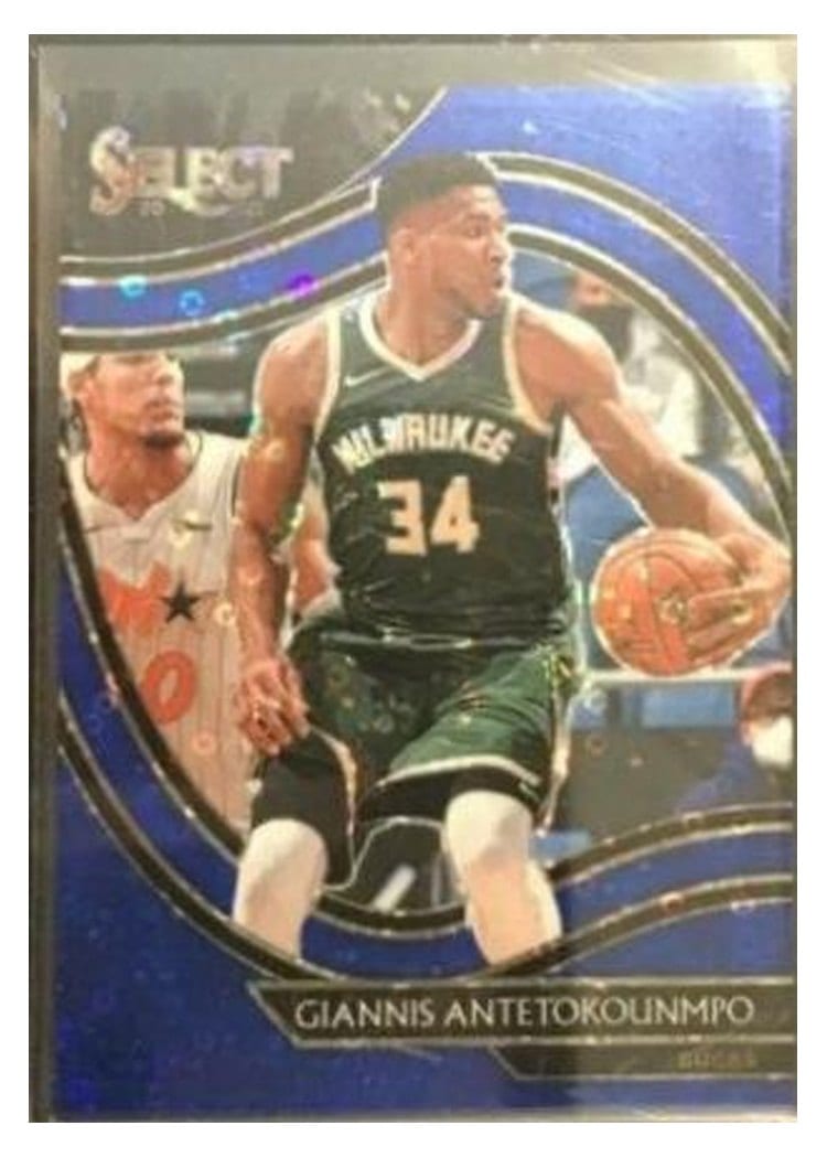 2020-21 Panini Select Base Set Giannis Antetokounmpo #224 card