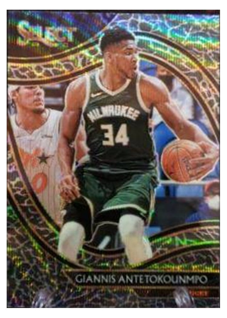 2020-21 Panini Select Base Set Giannis Antetokounmpo #224 card