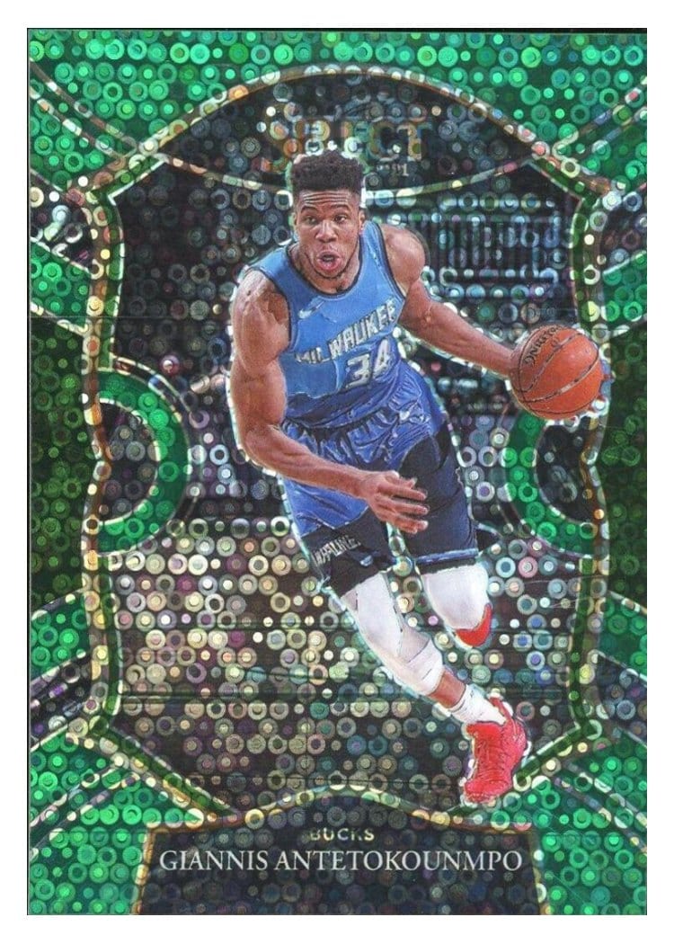 2020-21 Panini Select Base Set Giannis Antetokounmpo #224 card
