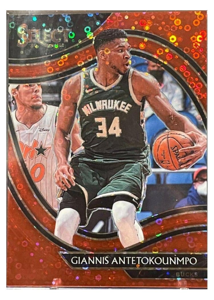 2020-21 Panini Select Base Set Giannis Antetokounmpo #224 card