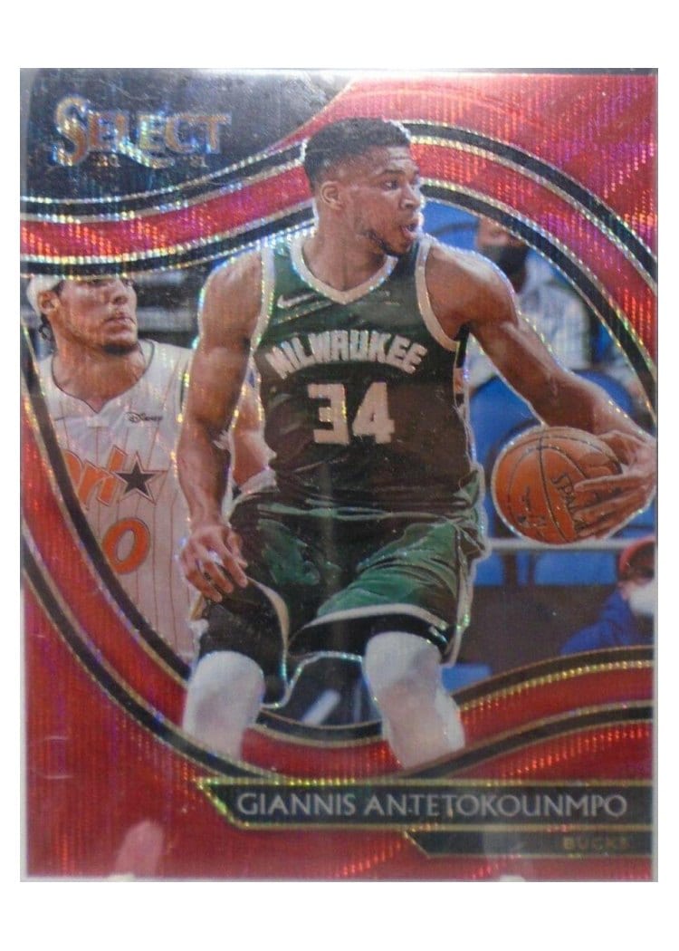 2020-21 Panini Select Base Set Giannis Antetokounmpo #224 card